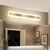 Gold Flush Led Bathroom Mirror Lights - Clowas